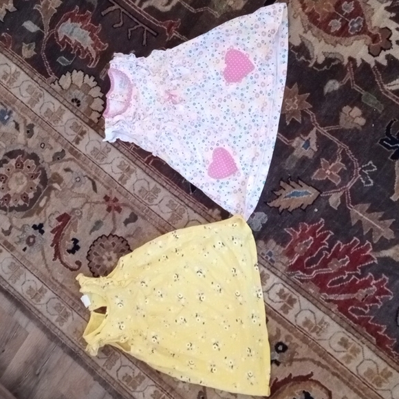 H&M Other - Bundle of 2 baby girl cute little dresses 6-12M